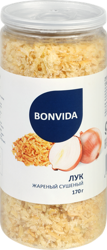 Лук BONVIDA жареный сушеный, 170г, изображение