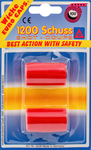 Игрушка SOHNI-WICKE Пистоны 100 зарядные, Арт. 0228, вид