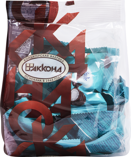 Конфеты АККОНД Леди Ночь, с курагой, 500г, вид