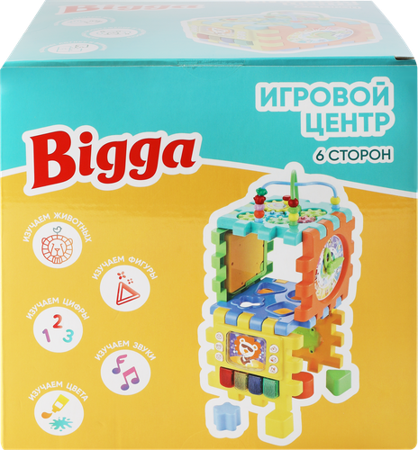 Игрушка BIGGA Бизиборд многофункциональный, со световыми и звуковыми эффектами, Арт. DW3850, крупный план