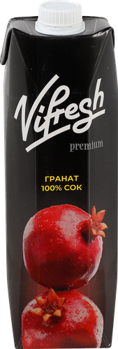 Сок ТМ VIFRESH Гранатовый восстановленный, 1л, картинка