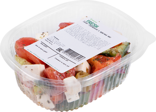 Салат Греческий с орегано ЛЕНТА FRESH, весовой, вид
