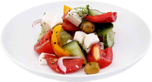 Салат Греческий с орегано ЛЕНТА FRESH, весовой, крупный план