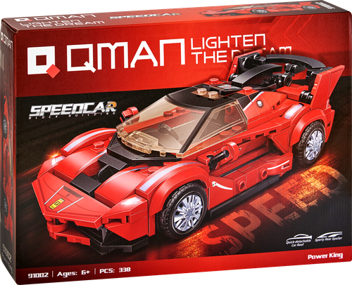 Конструктор QMAN Гоночный автомобиль, Арт. 91001-02, 91005-06, вид