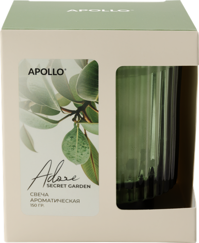 Свеча ароматическая APOLLO Adore Secret garden, Арт. ADR-21, детальное фото