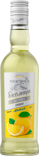 Настойка ОКОЛИЦА Лимон 29%, сладкая, 0.5л, картинка