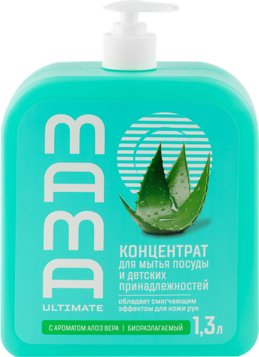 Концентрат для мытья посуды MAMA ULTIMATE Алоэ вера, 1300мл, картинка