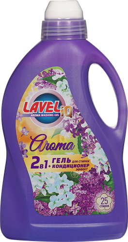 Гель для стирки LAVELIQ Aroma Весна универсальный, 1,5л, крупный план