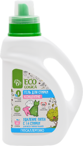 Гель для стирки ECOLOGICA универсальный, 1л, фотография