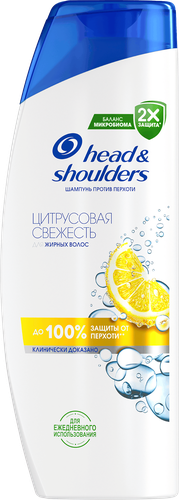 Шампунь HEAD&SHOULDERS Цитрусовая свежесть, против перхоти, 360мл, фото