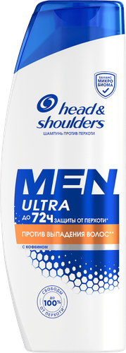 Шампунь HEAD&SHOULDERS против выпадения волос, против перхоти, 360мл, изображение
