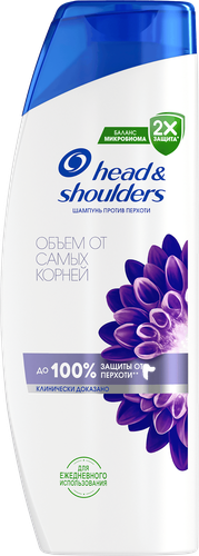 Шампунь HEAD&SHOULDERS Объем от самых корней, против перхоти, 360мл, фото