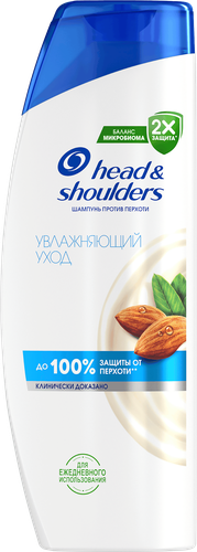 Шампунь HEAD&SHOULDERS Увлажняющий уход, против перхоти, 360мл, вид