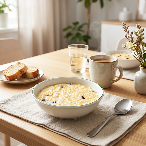 Каша пшенная с изюмом, весовая, изображение