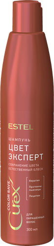 Шампунь ESTEL Curex Color Save Цвет-эксперт, для окрашенных волос, 300мл, изображение