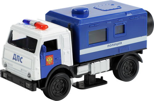 Машинка БЫСТРОТАЧКИ Kamaz 1:43, крупный план