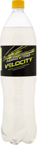 Напиток VELOCITY Тоник со вкусом лайма и трав сильногазированный, 1.5л, детальное фото