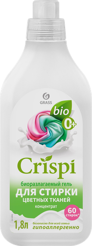 Гель для стирки цветного белья GRASS Crispi, концентрат, 1,8л, фото