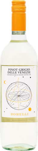 Вино BORELLI Pinot Grigio Delle Venezie белое полусухое, 0.75л, детальное фото