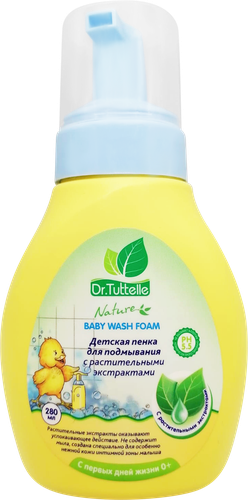 Пенка для подмывания DR.TUTTELLE с растительными экстрактами, 280мл, изображение
