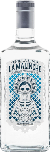 Напиток спиртной LA MALINCHE Текила Сильвер 38%, 0.7л