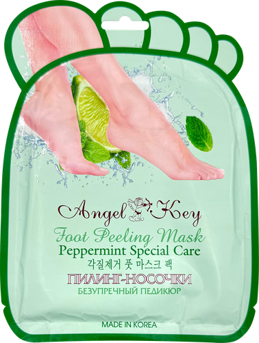 Пилинг-носочки ANGEL KEY с экстрактом мяты, вид