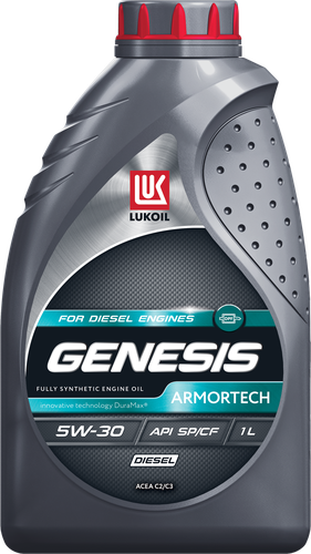 Масло моторное ЛУКОЙЛ Genesis Armortech Diesel 5W-30, Арт. 2203879, 1л, фотография