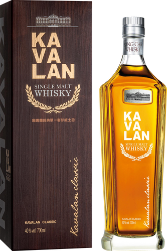 Виски KAVALAN Тайваньский односолодовый 40%, п/у, 0.7л