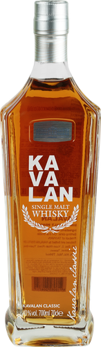 Виски KAVALAN Тайваньский односолодовый 40%, п/у, 0.7л, изображение
