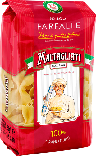 Макароны MALTAGLIATI Бантики №106, 450г, детальное фото