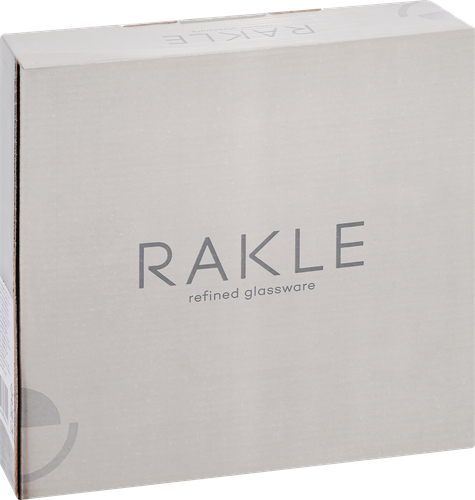Набор десертных тарелок RAKLE Fiona, 18см, стекло, Арт. FIO327, 4шт, картинка