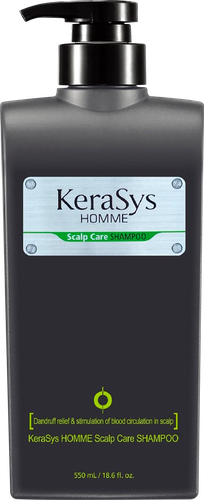 Шампунь мужской KERASYS Освежающий против перхоти, 550мл, фото