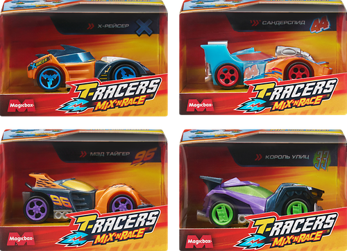 Игрушка T-RACERS Mix'N Race Машинка разборная со сменными деталями, в ассортименте, вид