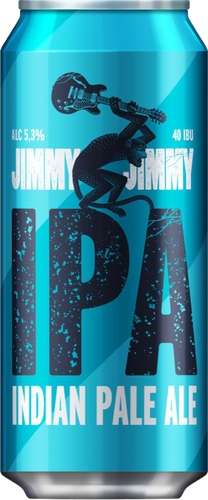 Пиво светлое JIMMY JIMMY Ipa фильтрованное пастеризованное 5,3%, 0.45л, картинка