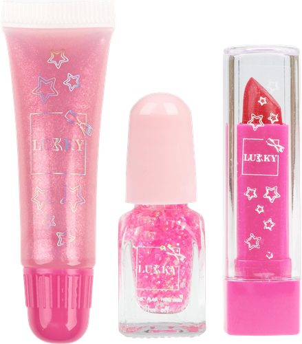 Косметика детская LUKKY BonBon Gift блеск для губ, помада для губ, лак, Арт. т26345, фотография