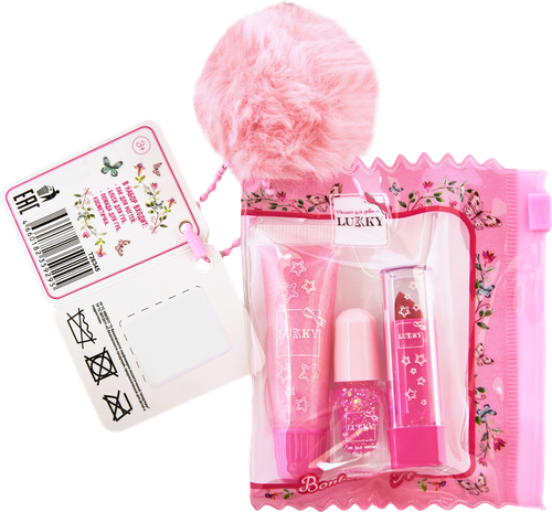 Косметика детская LUKKY BonBon Gift блеск для губ, помада для губ, лак, Арт. т26345, изображение