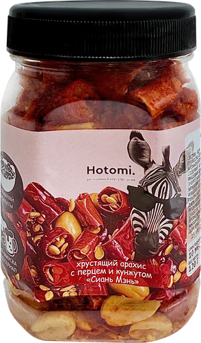 Приправа HOTOMI Сиань Мэнь, арахис с перцем и кунжутом, 120г, изображение