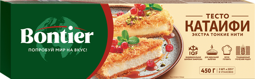 Тесто BONTIER Катаифи, 450г, изображение