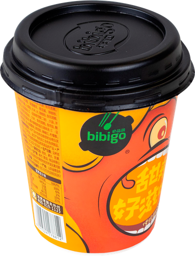 Палочки рисовые BIBIGO Токпокки, в остро-сладком соусе, 160г, изображение