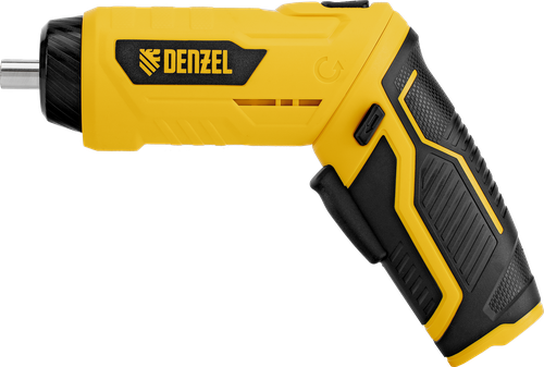 Отвертка аккумуляторная DENZEL CSH-3.6 54 биты Li-Ion 3,6В, Арт. 26004, картинка
