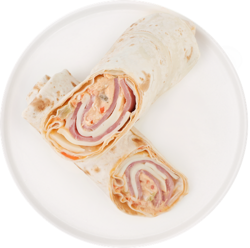Сэндвич‑ролл с ветчиной и сыром ЛЕНТА FRESH, 200г, картинка