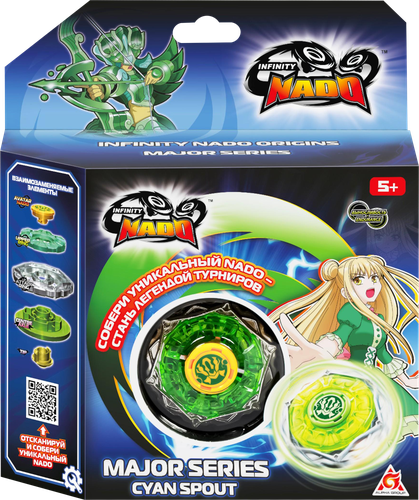 Игрушка INFINITY NADO Волчок Мэйджор, в ассортименте, картинка