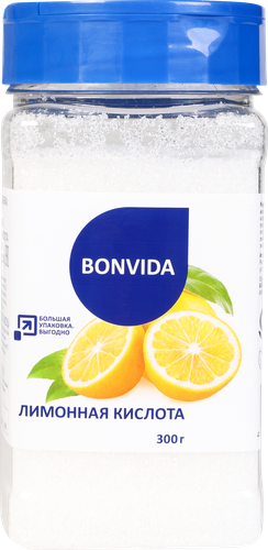 Кислота лимонная BONVIDA, 300г, фото