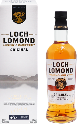 Виски LOCH LOMOND Ориджинал Трипл Оак Шотландский односолодовый 40%, п/у, 0.7л, вид
