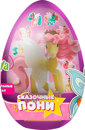 Карамель леденцовая DANLI Сказочные пони, в капсуле, 10г, изображение