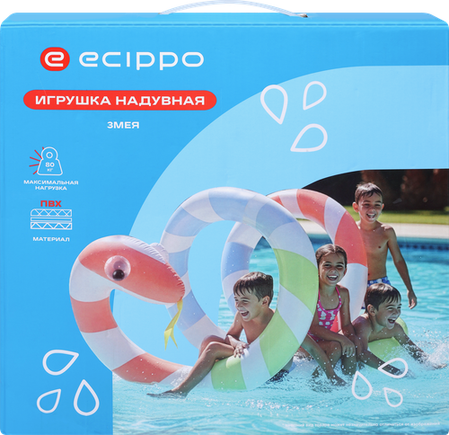 Игрушка надувная для плавания ECIPPO Змея 362см, пвх Арт. NB-020804, картинка
