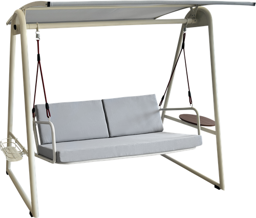Качели 3-х местные GIARDINO CLUB 205х110х178см, с подставкой, Арт.HS-LT-A, вид