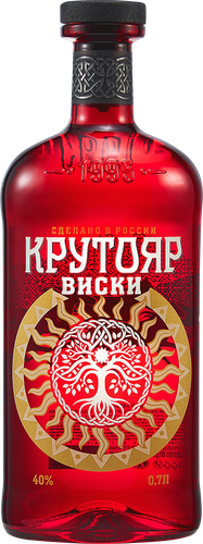 Виски КРУТОЯР купажированный 40%, 0.7л, изображение