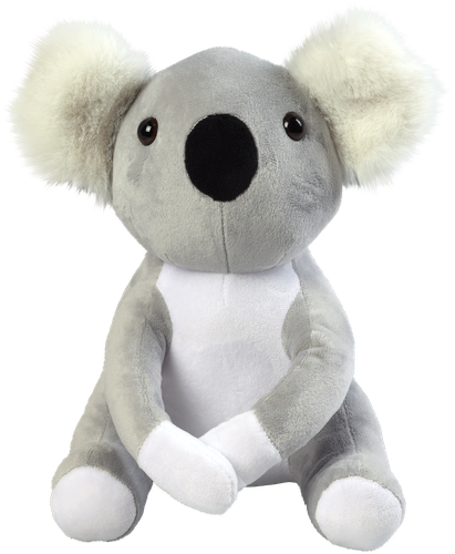 Плед HOMECLUB Winter Chalet 100х150см, с игрушкой коала, изображение
