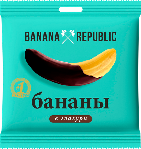 Конфеты BANANA REPUBLIC бананы в глазури, 90г, картинка